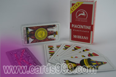 Modiano Piacentine italiene regional CARDS de joc