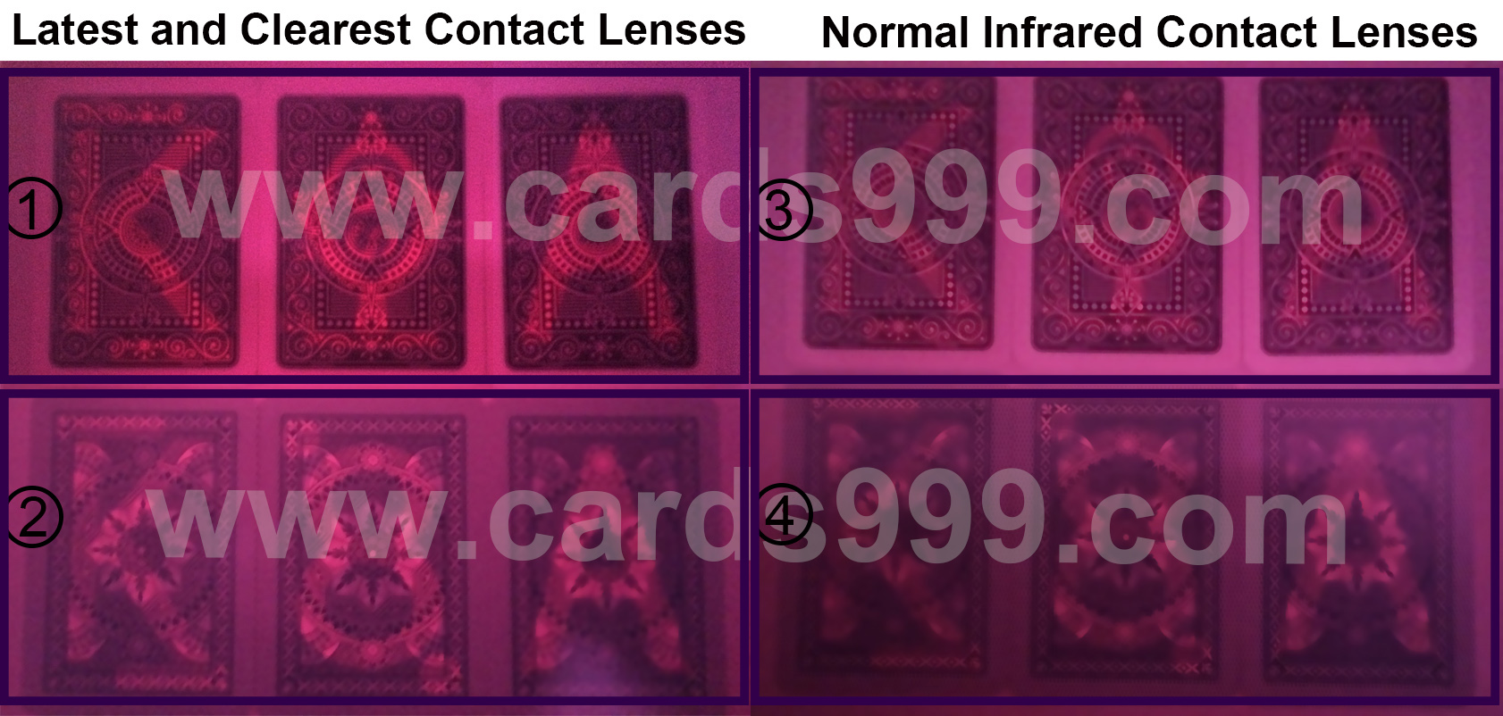  Ultimele clare și infraroșu Lentile de contact